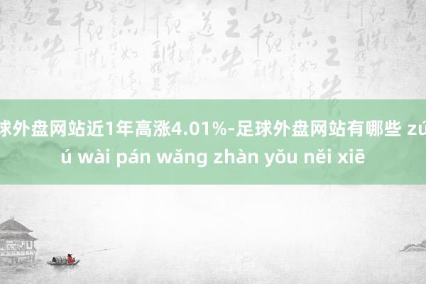 足球外盘网站近1年高涨4.01%-足球外盘网站有哪些 zú qiú wài pán wǎng zhàn yǒu něi xiē