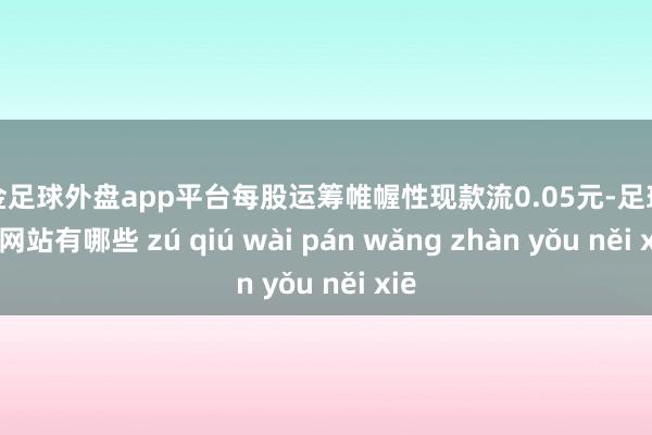 现金足球外盘app平台每股运筹帷幄性现款流0.05元-足球外盘网站有哪些 zú qiú wài pán wǎng zhàn yǒu něi xiē