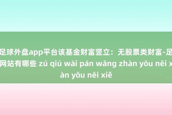 现金足球外盘app平台该基金财富竖立：无股票类财富-足球外盘网站有哪些 zú qiú wài pán wǎng zhàn yǒu něi xiē