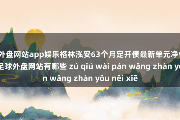 足球外盘网站app娱乐格林泓安63个月定开债最新单元净值为1.0556元-足球外盘网站有哪些 zú qiú wài pán wǎng zhàn yǒu něi xiē